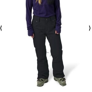 Flylow Daisy Ski Pant | Black, Size Small Short